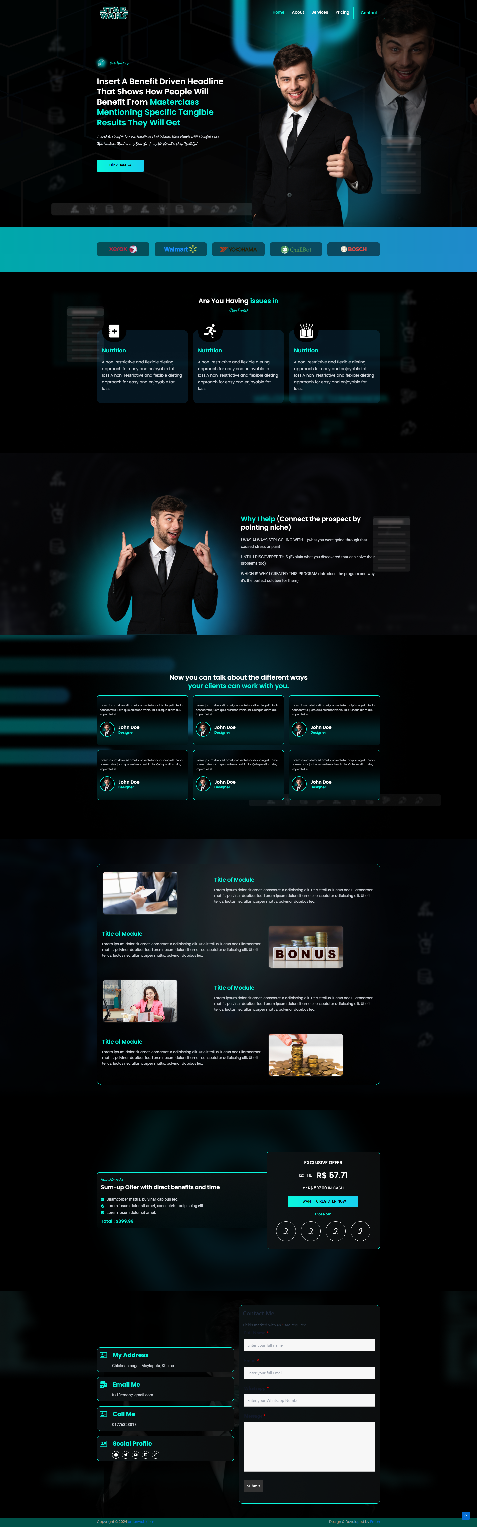 Experience an Attractive Design. This design is not yet complete